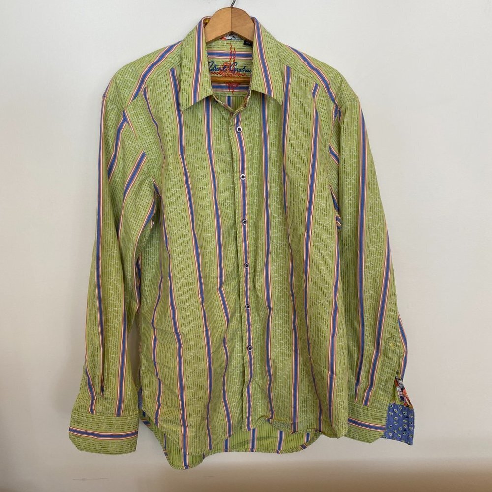 Men's Robert Graham Long Sleeve Button Down Dress Shirt